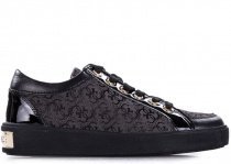 Напівчеревики зі шнуровкою GUESS модель FLGLN3FAL12-BLACK/BLACK Фото