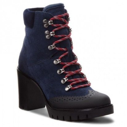 Черевики на підборах Tommy Hilfiger модель FW0FW03057-406 — фото - INTERTOP