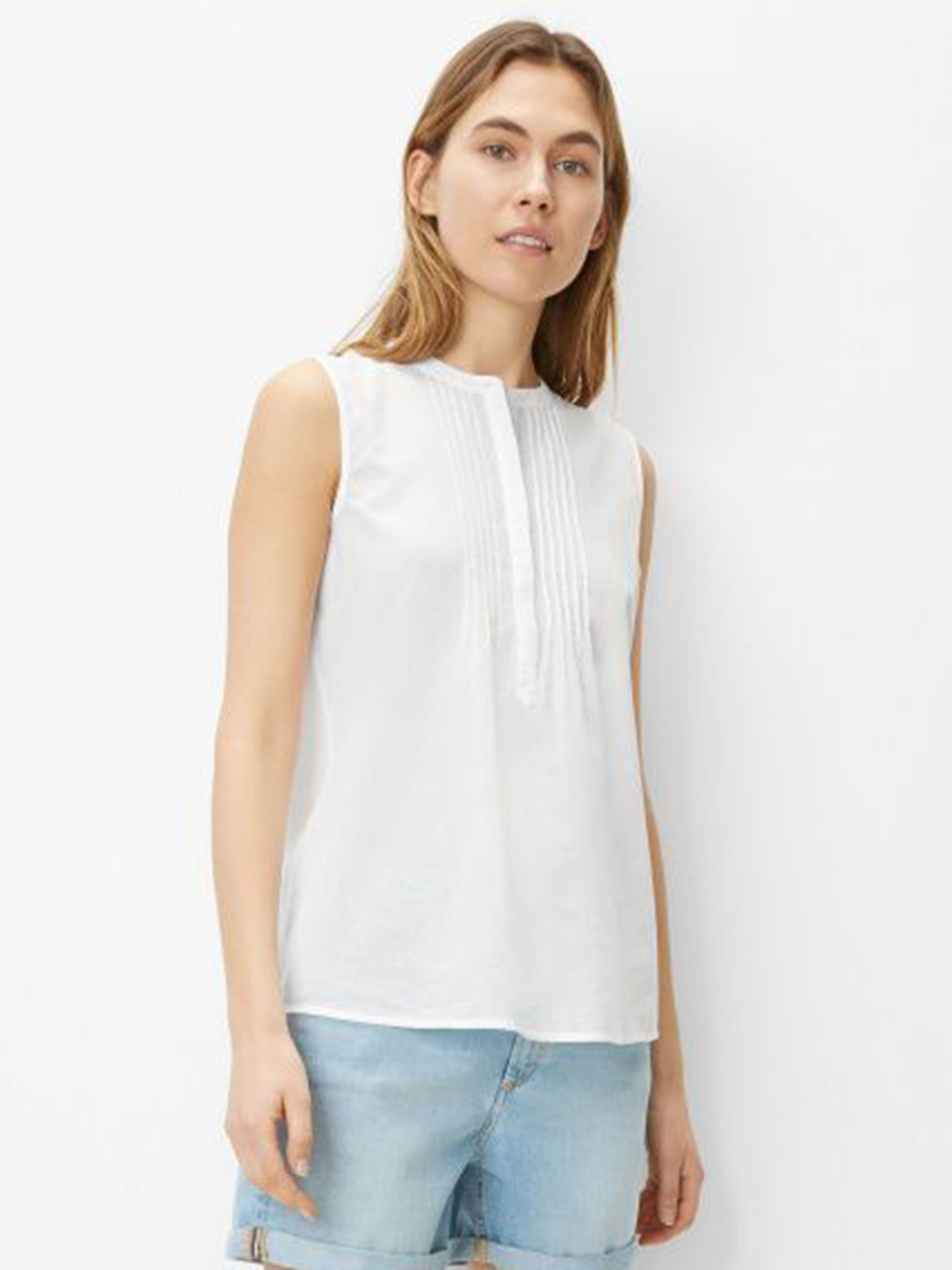 Блуза с коротким рукавом Marc O’Polo модель 904098040027-100 Фото