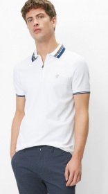 Поло з коротким рукавом Marc O’Polo модель 923218453002-100 Фото