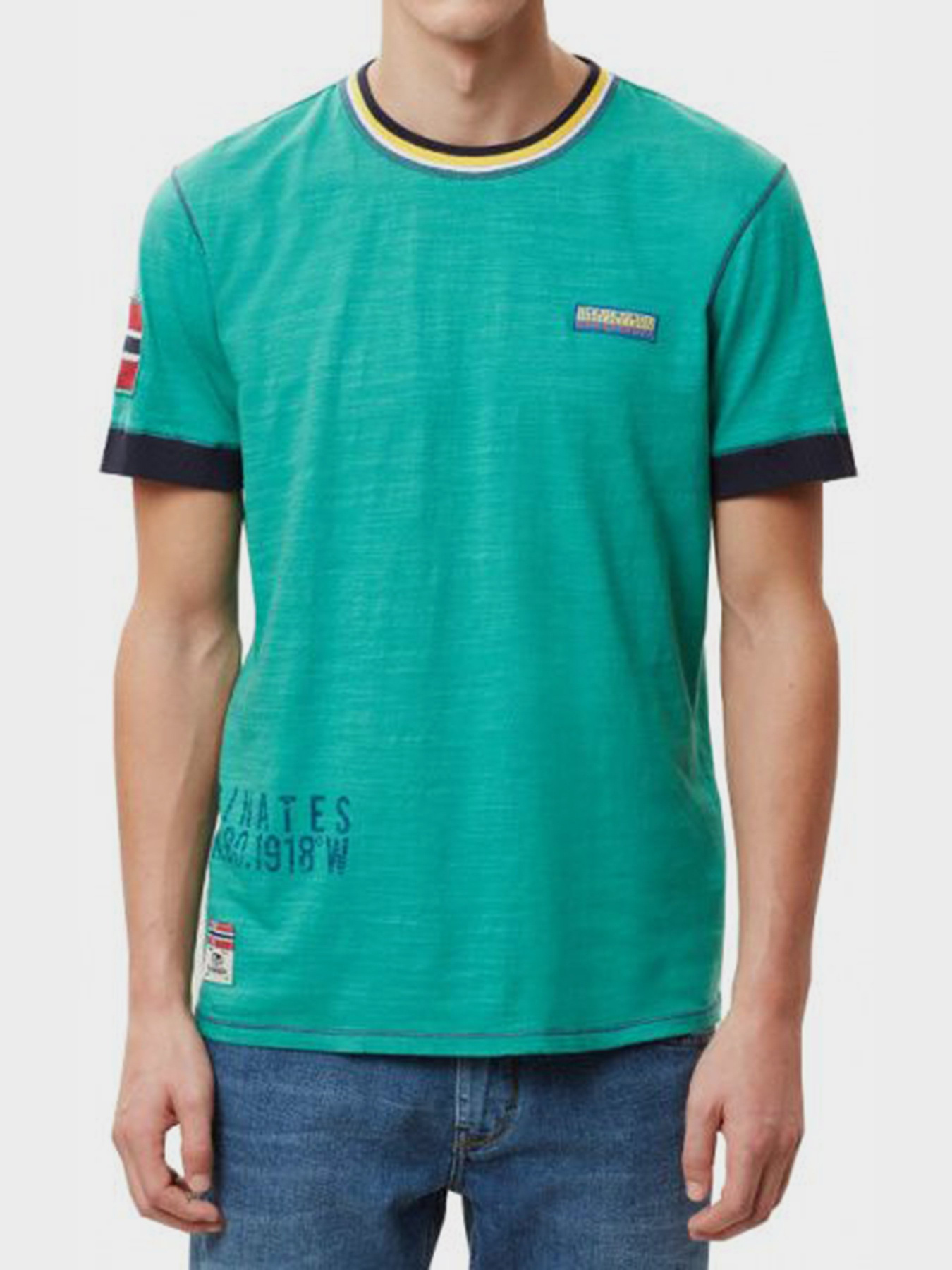 Футболки и поло Napapijri SEECH ALHAMBRA модель N0YIFHGE2 Фото