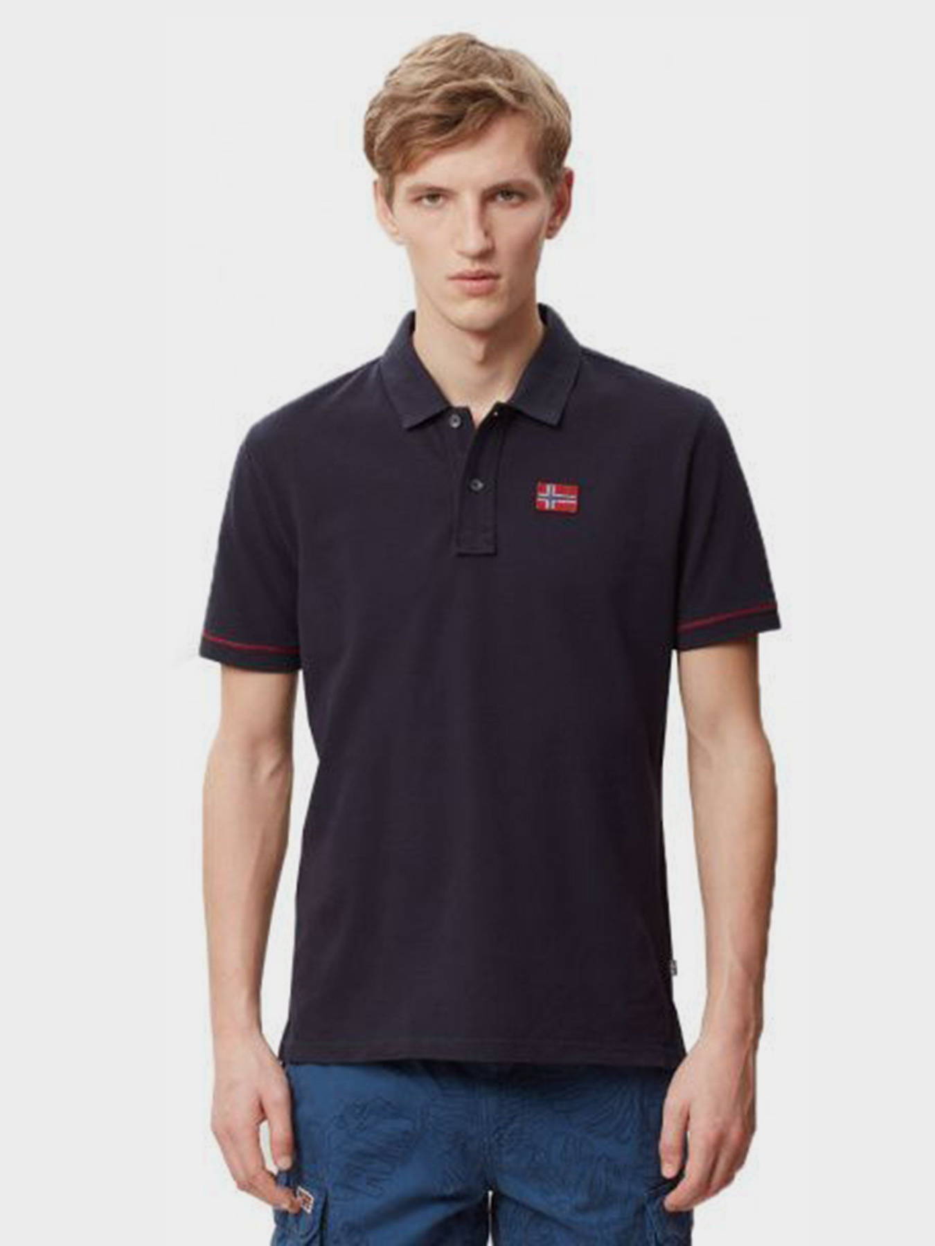 Поло с коротким рукавом Napapijri ERLI модель N0YIFZ176 Фото