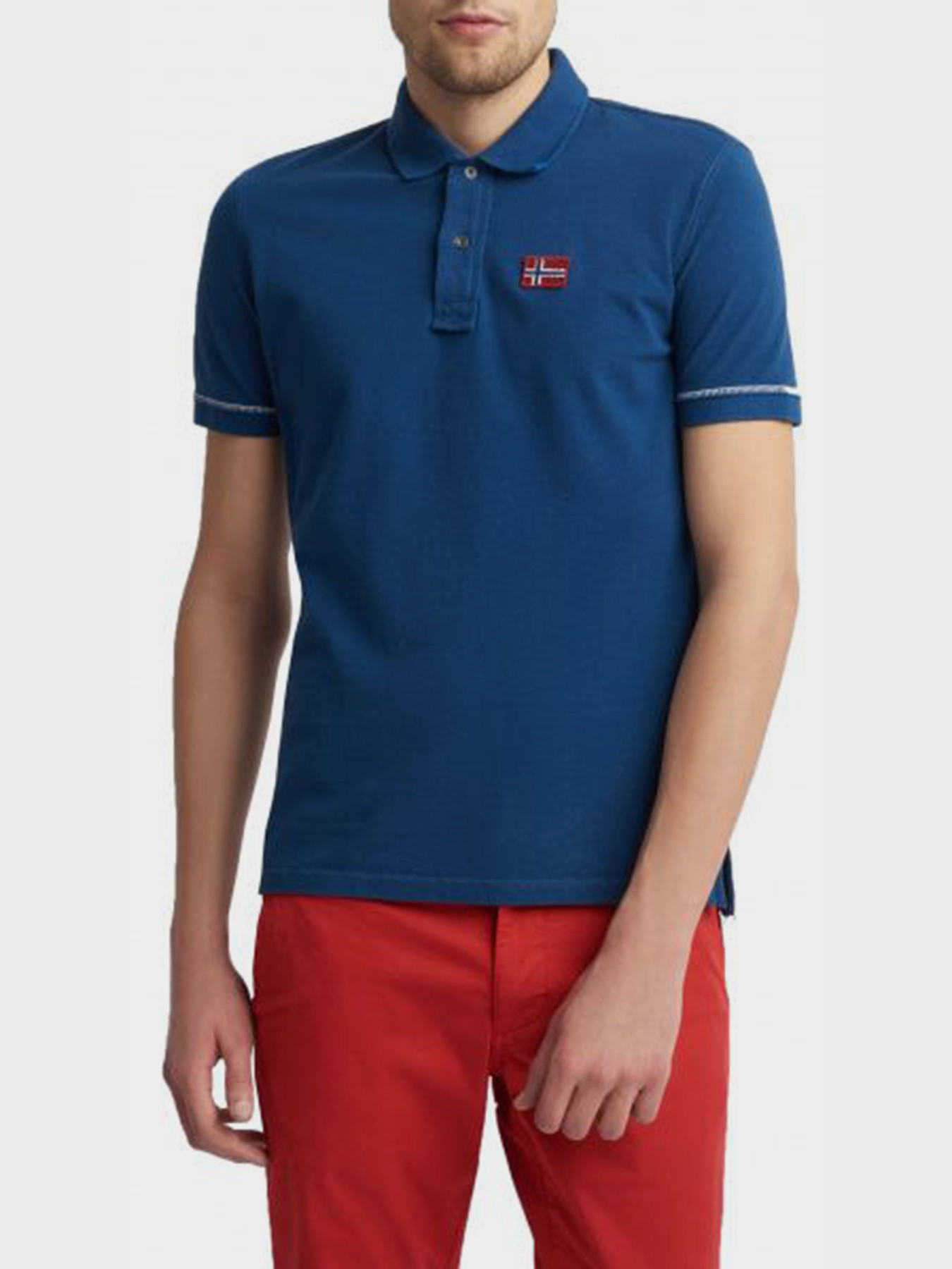 Поло з коротким рукавом Napapijri модель N0YIFZBD1 Фото