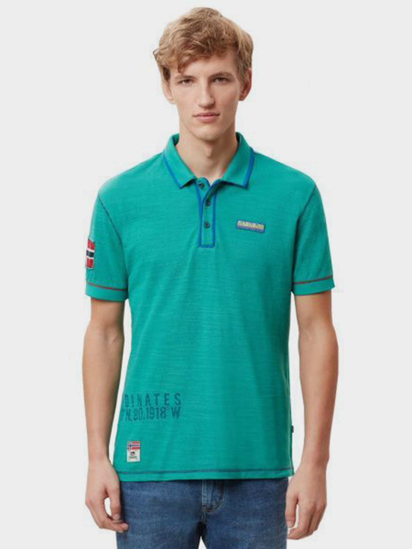 Поло з коротким рукавом Napapijri ELIZE модель N0YIG0GE2 Фото