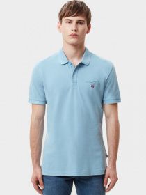 Поло з коротким рукавом Napapijri модель N0YIJ5I67 Поло з коротким рукавом Napapijri модель N0YIJ5I67 Фото