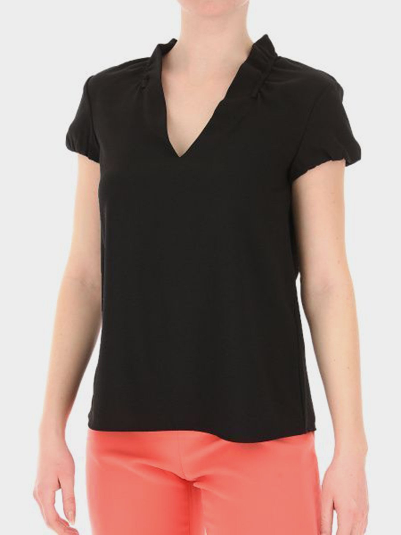 Блуза с коротким рукавом Emporio Armani модель 3G2K62-2NWQZ-0999 Фото