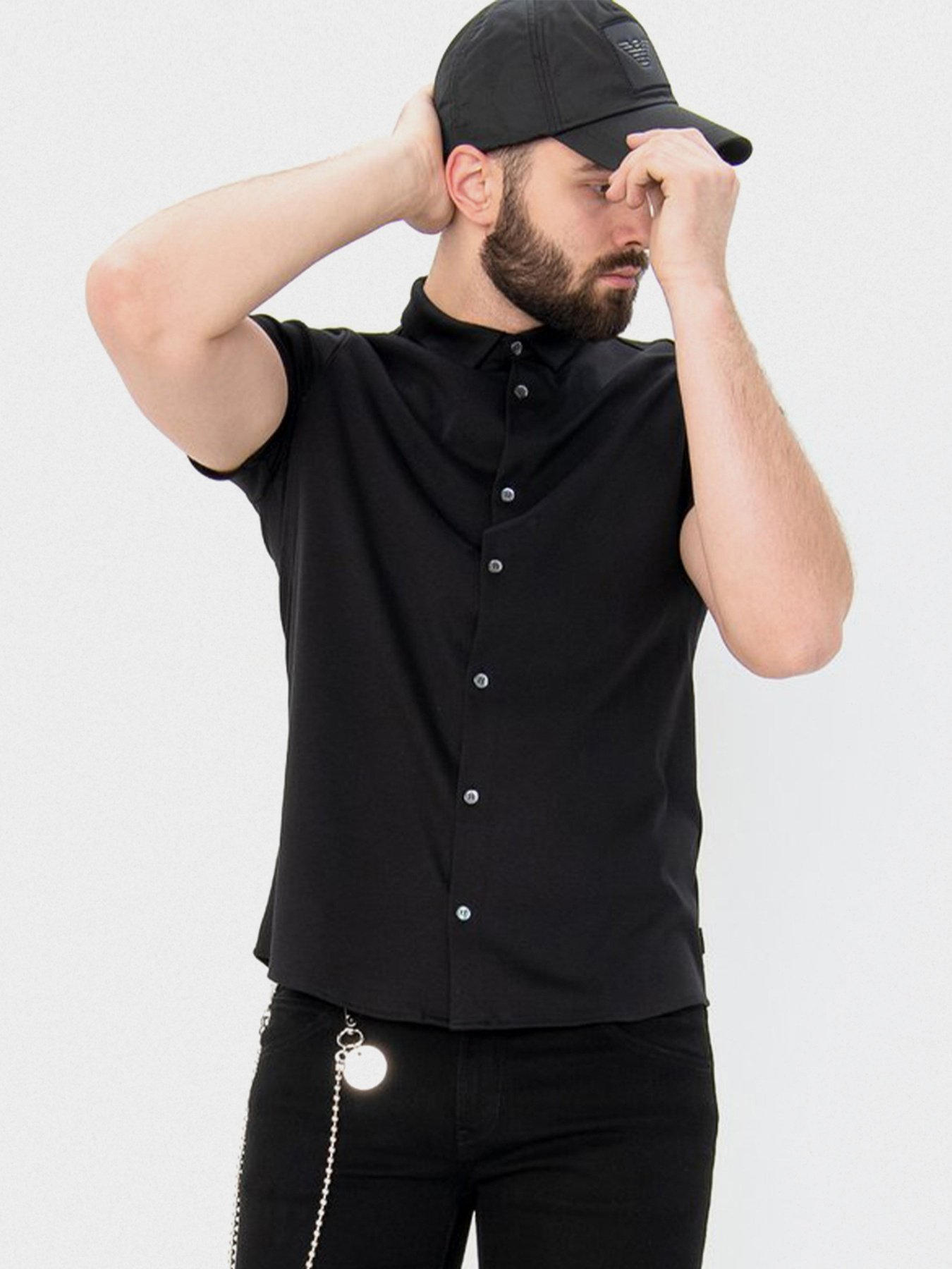 Сорочка Emporio Armani модель 8N1CH5-1JPRZ-0999 Фото