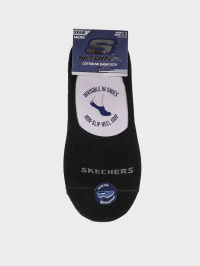 Чорний - Набір шкарпеток Skechers 3 Pair Cotton No Show 43-46