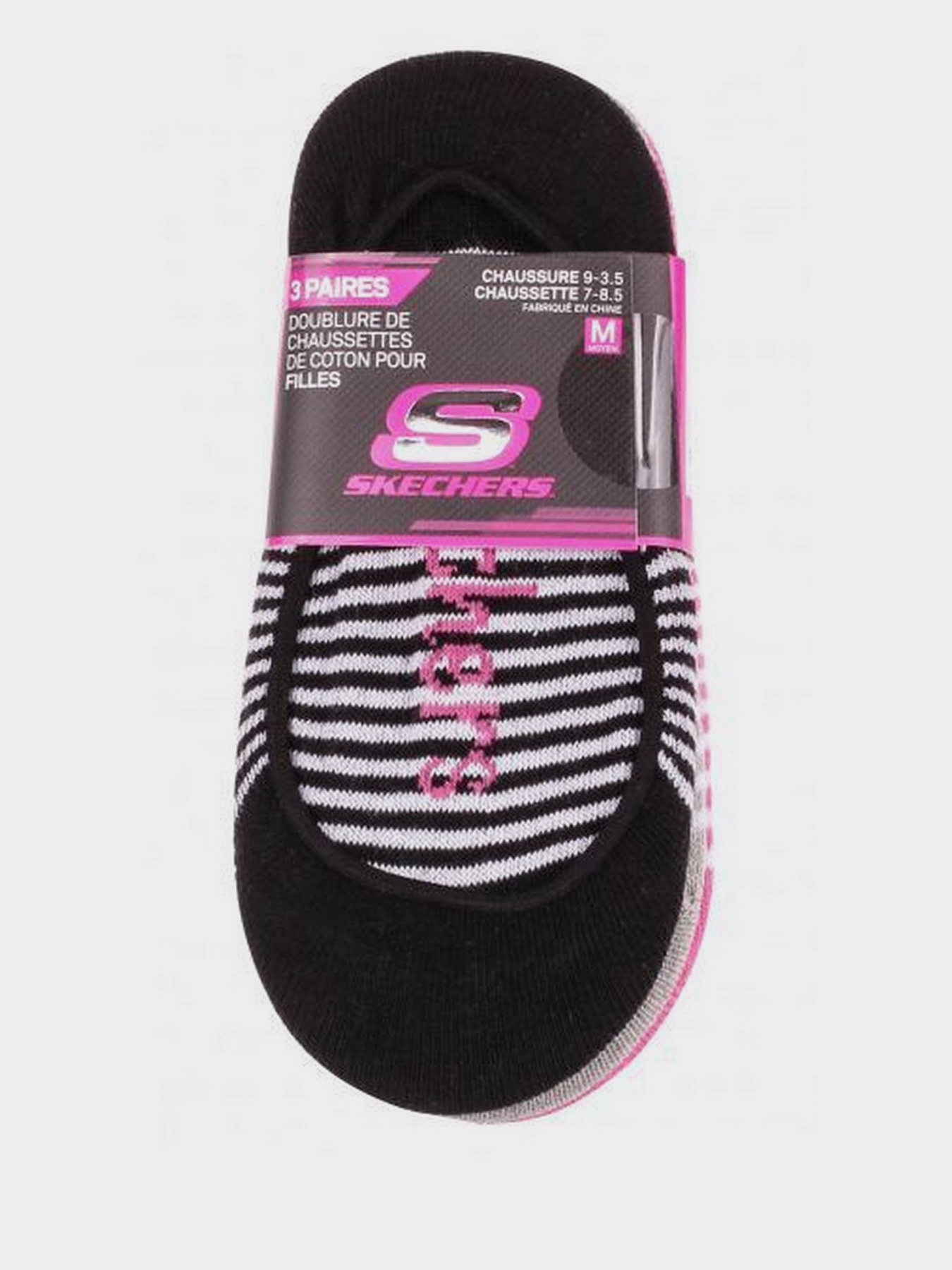 Набор носков Skechers 3 Pair Cotton 25,5 - 35,5 модель S110355-682-7 Фото
