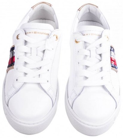 Напівчеревики зі шнуровкою Tommy Hilfiger модель FW0FW03704-100 — фото 6 - INTERTOP