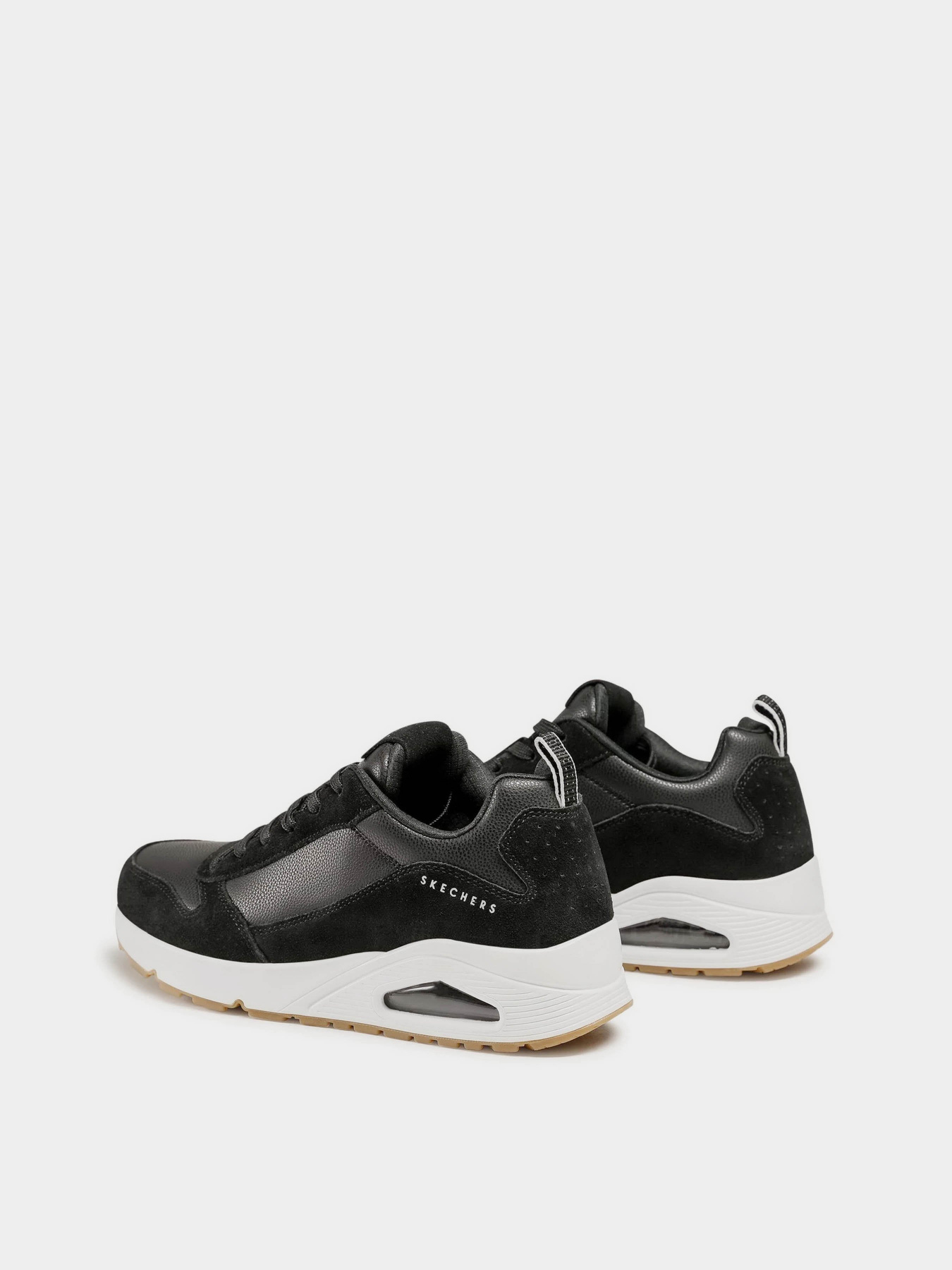 Кросівки Skechers Uno - Stacre модель 52468 BKW Кросівки Skechers Uno - Stacre модель 52468 BKW Фото