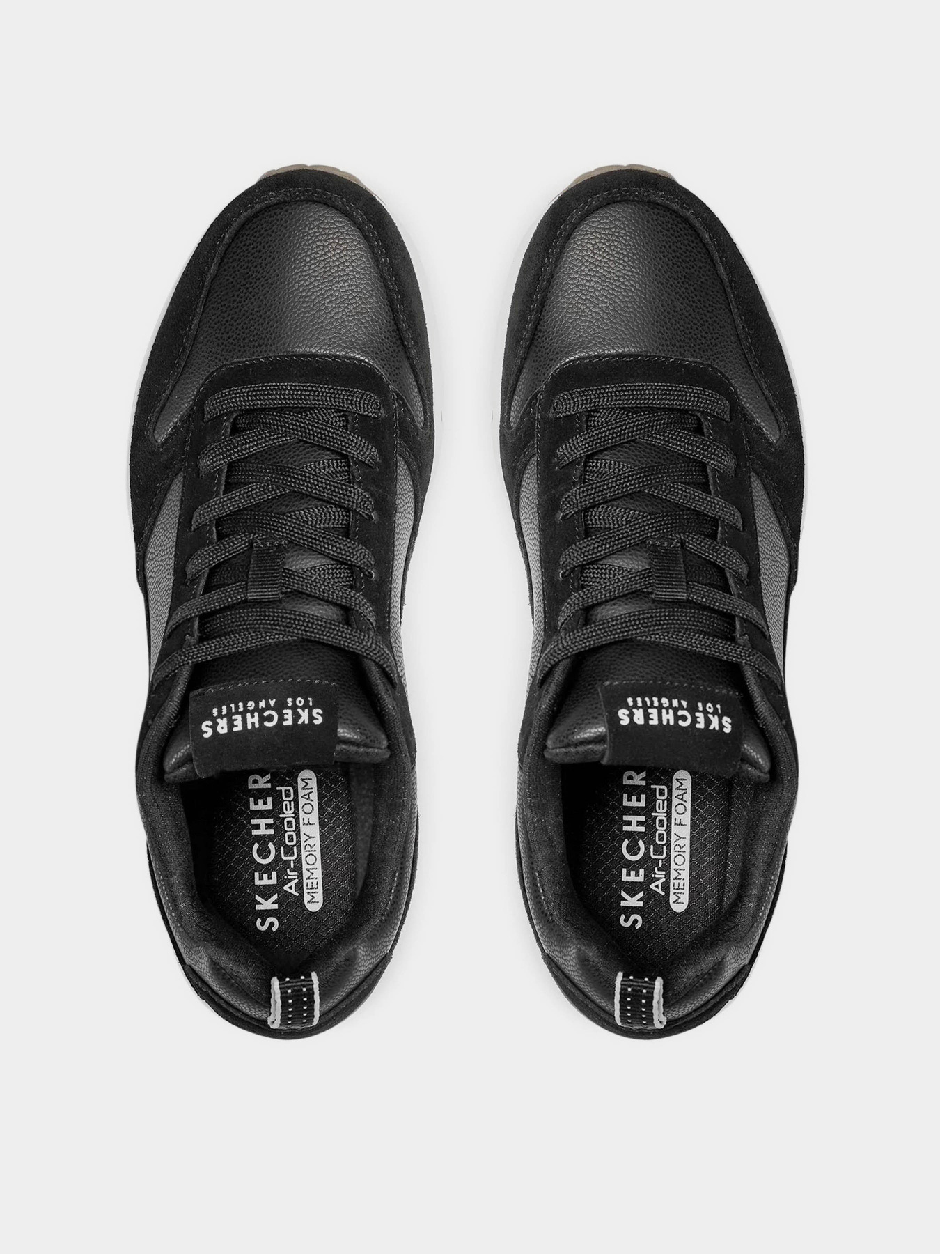 Кросівки повсякденні Skechers Uno - Stacre модель 52468 BKW Фото