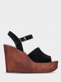 Босоніжки Steve Madden модель SM11000432 BLACK SUEDE Фото