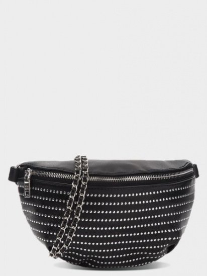 Сумки наплечные Steve Madden модель SM13000040 BLACK/SILVER — фото 3 - INTERTOP