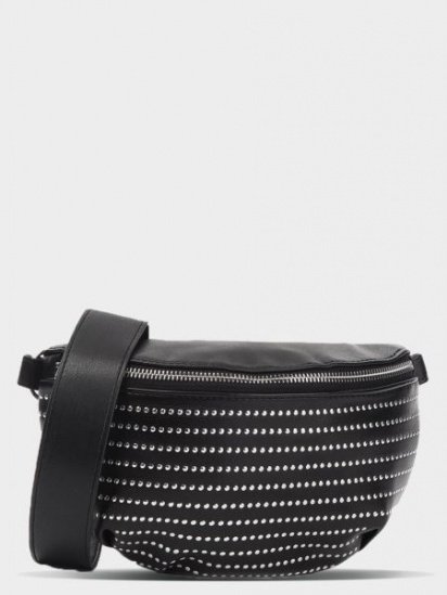 Сумки наплечные Steve Madden модель SM13000040 BLACK/SILVER — фото 4 - INTERTOP