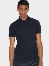 Поло с коротким рукавом Armani Exchange модель 3GZFGA-ZJ1BZ-1583 Фото
