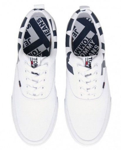 Кеды низкие Tommy Hilfiger модель EM0EM00258-100 — фото 4 - INTERTOP