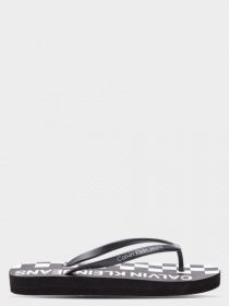 Шлепанцы на плоской подошве Calvin Klein Jeans модель R7783/BLK Фото