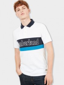 Поло з коротким рукавом Timberland Millers River Large Logo модель TB0A1O47100 Фото