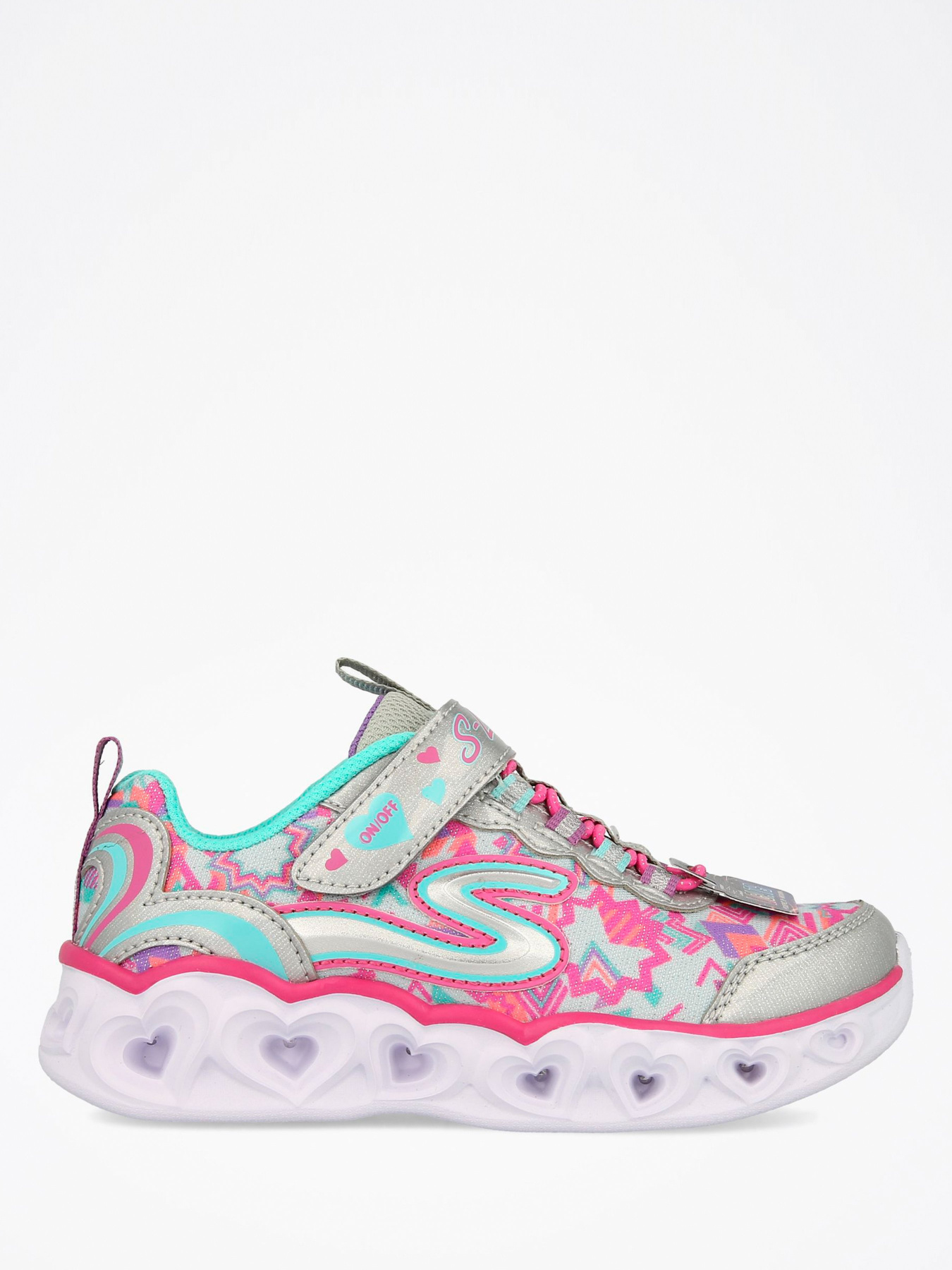 Косметична повʼязка Skechers S Lights: Heart Lights модель 20180L SMLT Фото