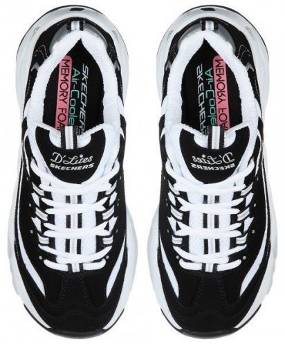 Кросівки Skechers модель 12956 BKW — фото 5 - INTERTOP