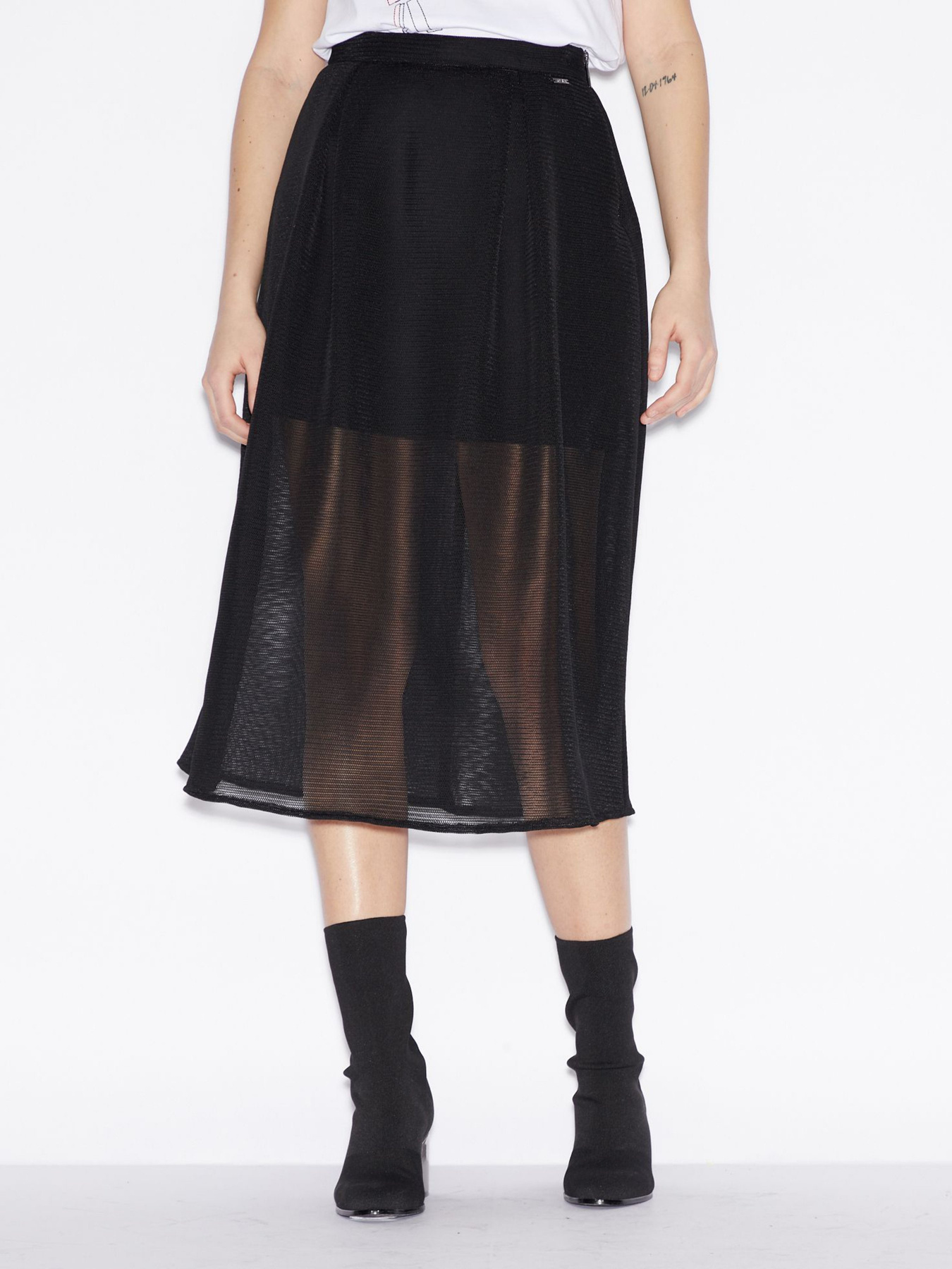 Спідниця міді Armani Exchange модель 3GYN18-YNJFZ-1200 Фото