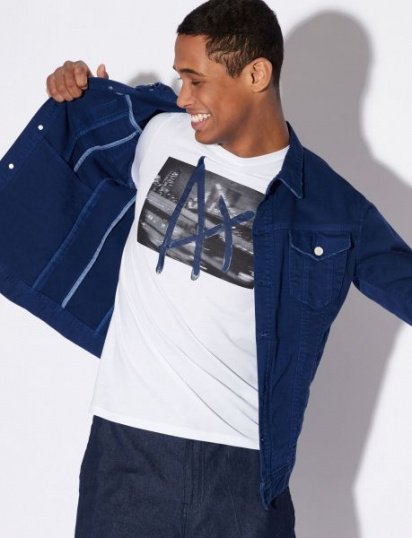 Футболки і поло Armani Exchange модель 3GZTGY-ZJA5Z-1100 — фото 3 - INTERTOP