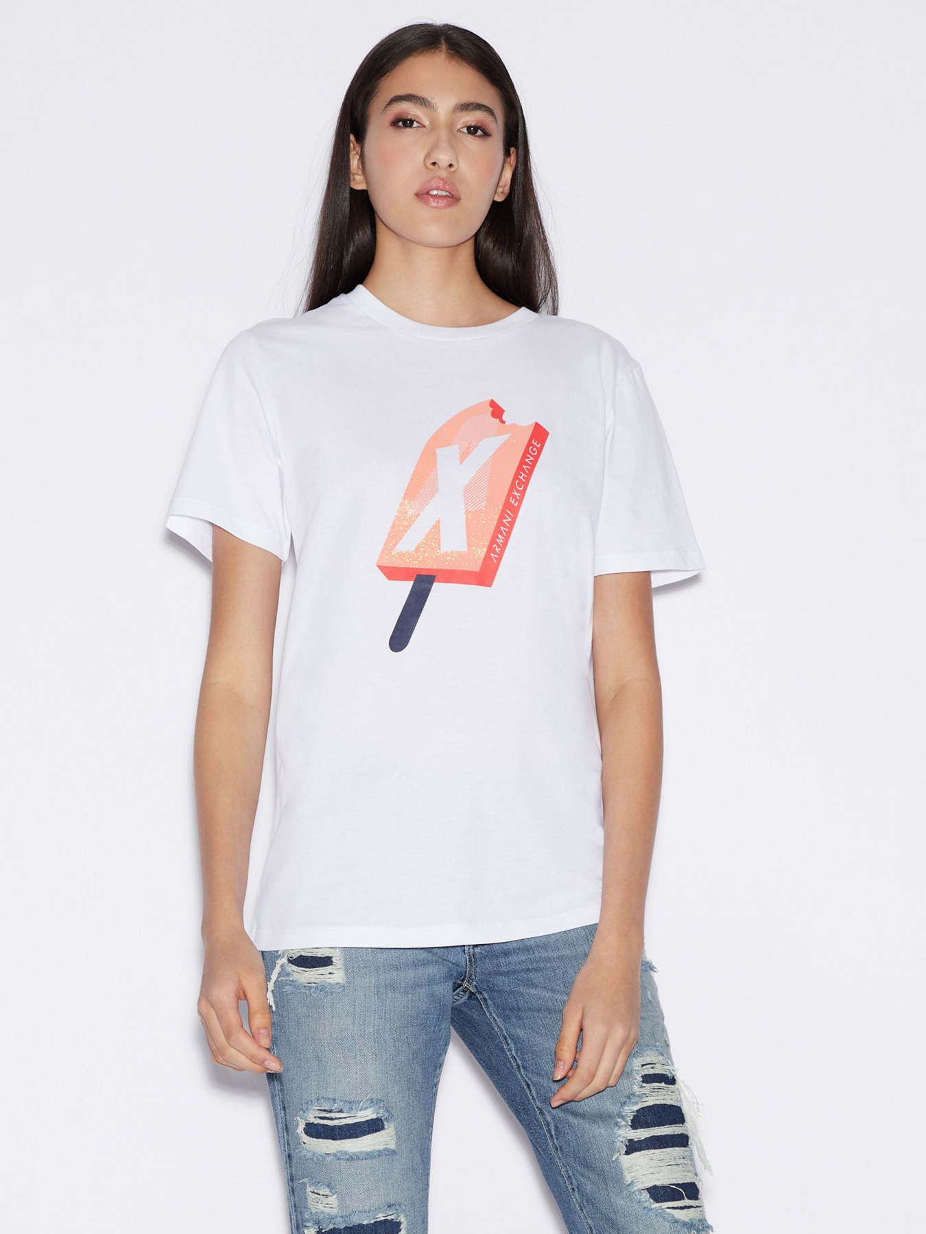 Футболки и поло Armani Exchange модель 3GYTBD-YJ73Z-1000 Фото