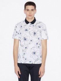 Поло з коротким рукавом Armani Exchange модель 3GZFWB-ZJ1YZ-7111 Фото