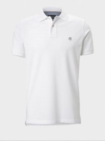 Поло з коротким рукавом Marc O’Polo модель 923223053066-100 Поло з коротким рукавом Marc O’Polo модель 923223053066-100 Фото