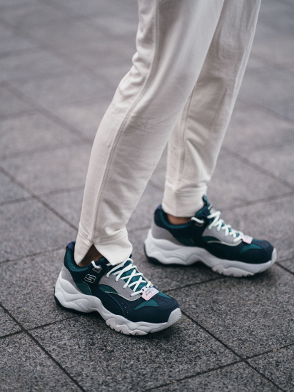Кросівки Skechers D'Lites 3.0 - Ocean Cloud модель 13377 NVGR — фото 5 - INTERTOP