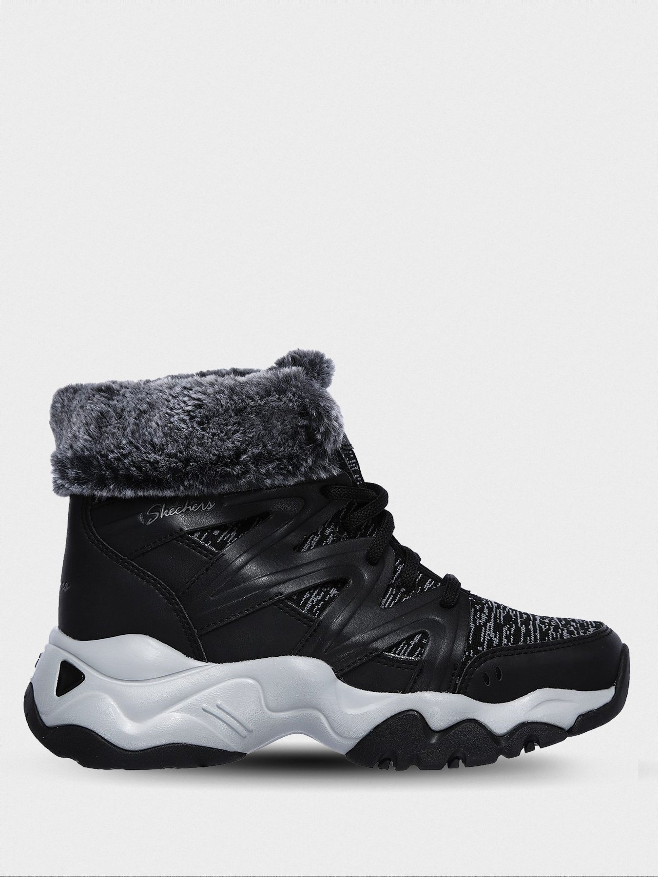 Ботинки Skechers D'Lites 3 - Space Day модель 44959 BLK Фото