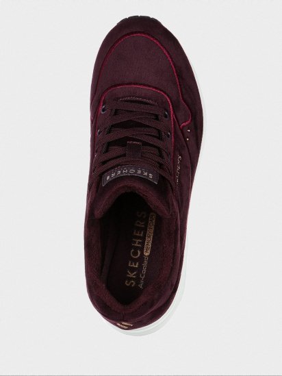 Кросівки Skechers Uno - Plum Fuzz модель 73669 PLUM — фото 4 - INTERTOP