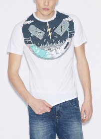 Футболки и поло Armani Exchange модель 3GZTNF-ZJX5Z-1100 Фото