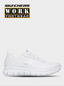 Кроссовки повседневные Skechers Work Relaxed Fit: Sure Track - Erath SR модель 76576 WHT Фото