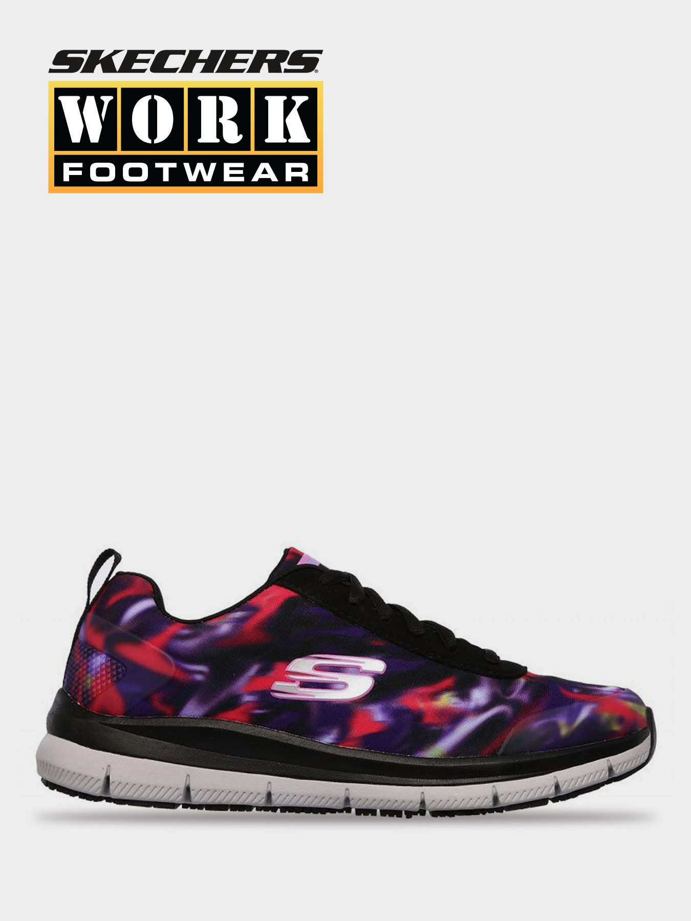 Кроссовки повседневные Skechers Work: Comfort Flex Pro модель 77217 BKMT Фото