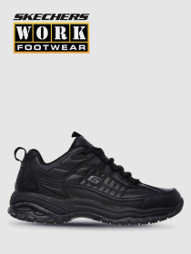 Кроссовки Skechers Work: Soft Stride - Galley модель 76759 BLK Фото