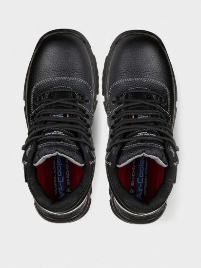 Черевики Skechers Work Relaxed Fit: Burgin - Sosder Comp Toe модель 77144 BLK — фото 4 - INTERTOP