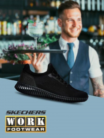 Кроссовки Skechers Work Relaxed Fit: Cessnock SR модель 77188 BLK Фото