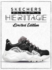 Кроссовки повседневные Skechers PREMIUM HERITAGE модель 13385 BKNT Фото