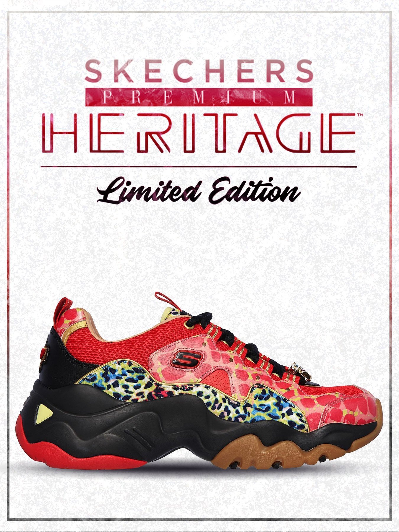 Кроссовки Skechers D'Lites 3 - Joy Summer модель 13384 RDMT Фото