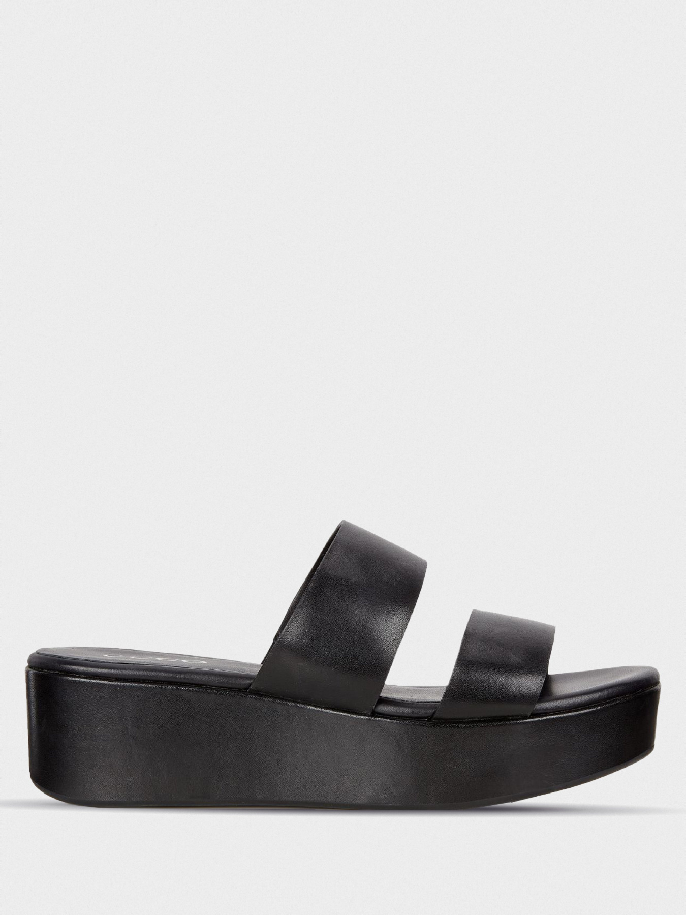 Шлепанцы ECCO PLATEAU SANDAL модель 209003(01001) Фото