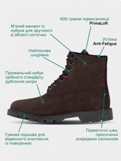 Ботинки Timberland 6 Inch Basic Non Contras модель TB0A28XHD54 — фото - INTERTOP