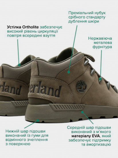 Черевики Timberland Euro Sprint HIKER модель TB0A1YKBA58 — фото - INTERTOP