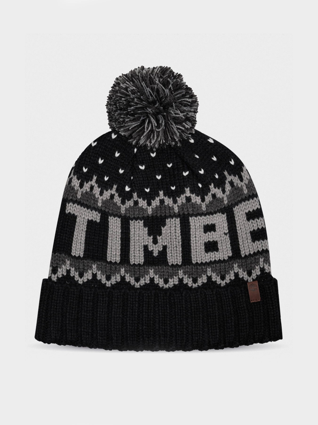 Шапка Timberland Logo Pom Pom модель TB0A1EH2001 Фото