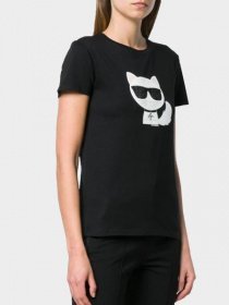 Футболки и поло Karl Lagerfeld модель 96KW1716_999_0041 Фото