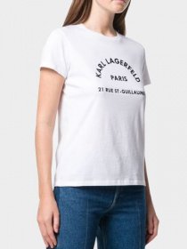 Футболки и поло Karl Lagerfeld модель 96KW1730_100_0041 Футболки и поло Karl Lagerfeld модель 96KW1730_100_0041 Фото