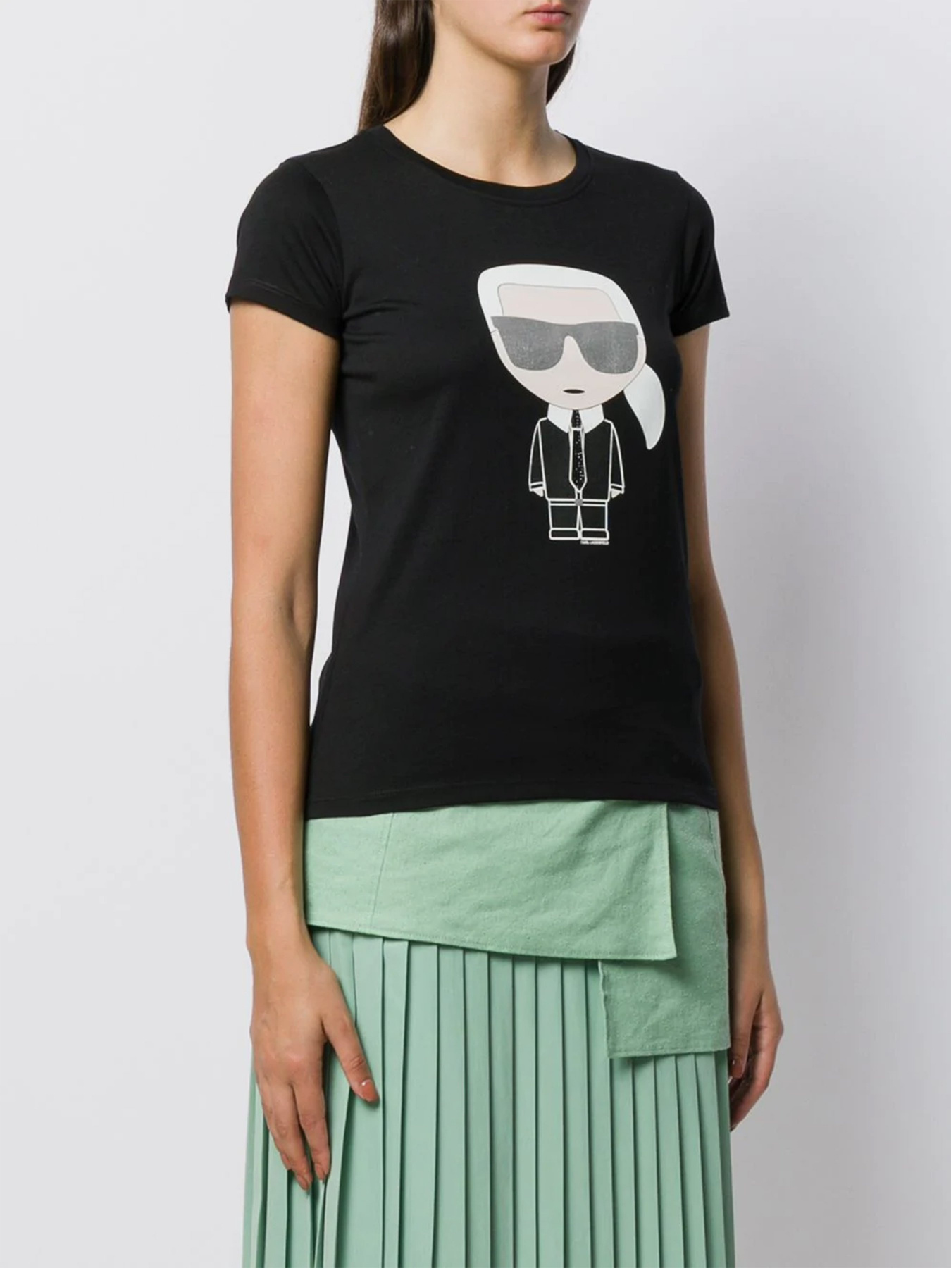 Футболки и поло Karl Lagerfeld модель 96KW1719_999_0041 Фото