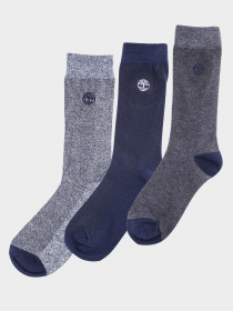 Шкарпетки Timberland Three Pair Pack Piqué Crew модель TB0A1EQK451 Шкарпетки Timberland Three Pair Pack Piqué Crew модель TB0A1EQK451 Фото