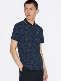 Поло з коротким рукавом Armani Exchange модель 6GZFBB-ZJM5Z-6590 Фото